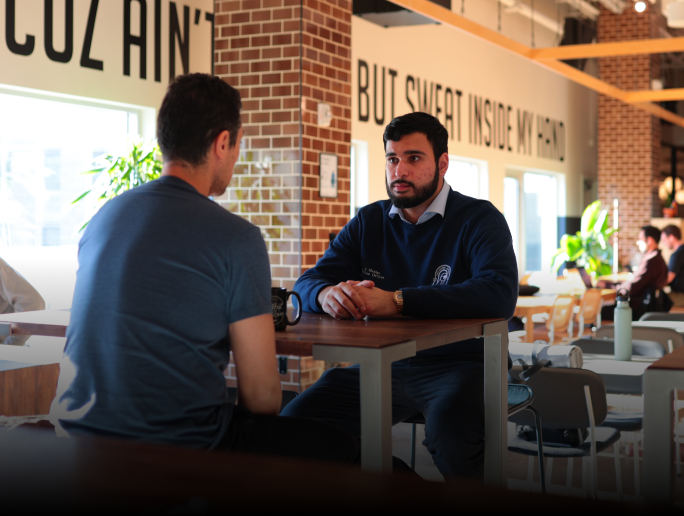 Ali was introduced to his industry leader, Pat Kinsel, CEO of Proof ($700M val.), by a Genoa mentor.