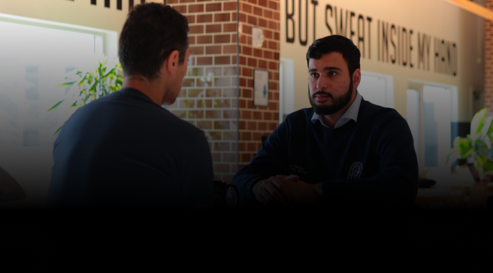 Ali was introduced to his industry leader, Pat Kinsel, CEO of Proof ($700M val.), by a Genoa mentor.