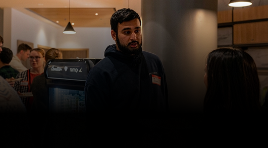 Ali found a potential co-founder at an invite-only event hosted at Ramp in NY, through Genoa.