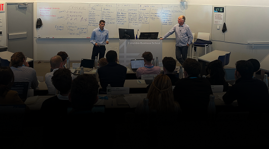 Giovanni, applying Prof. Murray's sales class insights, sold his product to three corporate firms.