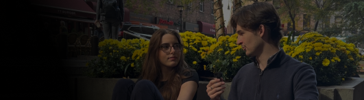 Kris overcame sales fear via the Genoa ES street-pitching competition in New York.