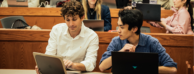 Students in classroom